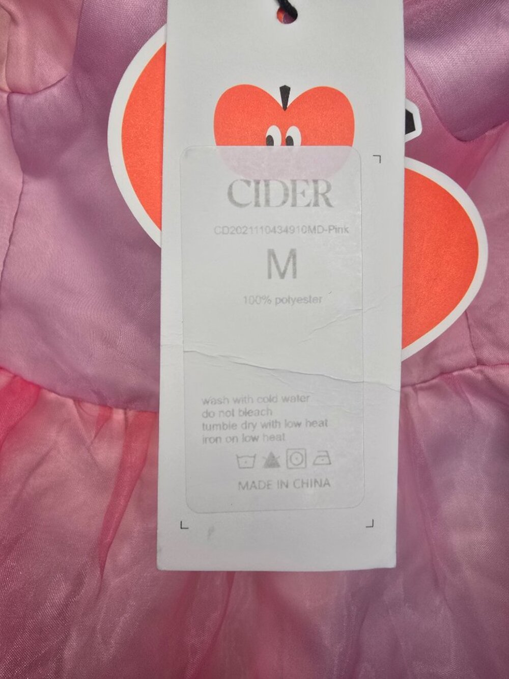NWT Cider Tulle Mini Dress- Size Med - Picture 6 of 11